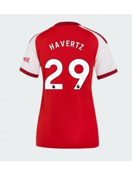 Ženski Nogometna dresi replika Arsenal Kai Havertz #29 Domači 2026-27 Kratek rokav Ženski Nogometna dresi replika Arsenal Kai Havertz #29 Domači 2026-27 Kratek rokav